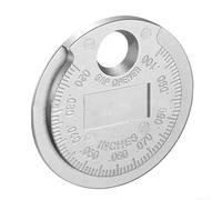 Jauge d'épaisseur pour conique 0.6-2.4mm Fer Durables Jauge d'épaisseur | Fer moulé pour robuste, plage 0.6-2.4mm, lecture claire, pour idéal mécanique auto, durable(gold)