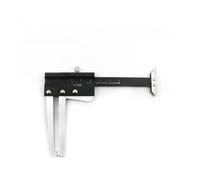 Jauge d'épaisseur professionnelle de profondeur de bande de roulement et de disque de frein avec échelle claire, plage de 0 à 60 mm, pour construction en acier durable pour l'entretien du véhicule