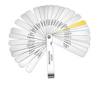 Jauge d'épaisseur Remplisseur d'écart métrique Lames métriques Jauge d'épaisseur universelle Outil de mesure d'écart de haute précision Outils de 0,04 mm à 0,88 mm