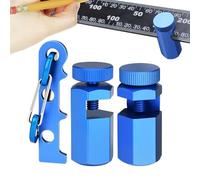 Jauge D'Équerre À La Charpente - Accessoire À Tracé De Précision Avec Support Et | Gabarit pour Équerre de Charpente | Pour homme, mari, papa, grand-père