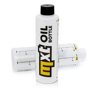 Jauge d'huile Maxtuned Jauge de mélange 2 temps avec logo MXT, 250 ml pour scooter/tondeuse/tronçonneuse, transparent, jaune, noir
