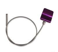 Jauge d'huile moteur en billette d'aluminium pour Acura KSeries K20 pour modèles hybrides avec indicateurs précis de niveau d'huile et construction robuste pour l'entretien du moteur (violet)