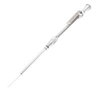 Jauge d'huile moteur flexible universelle 51 cm en acier inoxydable, compatible avec bouchon de carter d'huile NPT de 6,35 mm, pour et
