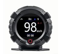 Jauge d'inclinaison de véhicule avec GPS HUD - Clinomètre électronique pour équilibrer le gradient de pente dans les camping-cars et camions (X95-GPS (anglais))