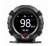 Jauge d'inclinaison numérique pour voiture SUV - Angle de pente précis avec rétroéclairage LED et rotation à 360° (X95-GPS (anglais))