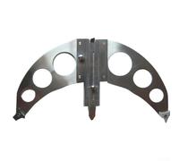 Jauge d'inspection de soudage en acier inoxydable WYG400-1800, outil Vernier pour désalignement d'angle, courbure, profondeur et tuyau ou récipient sous pression