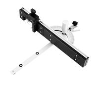 Jauge d'onglet butée d'angle - Kit de scie circulaire de table avec flip-stop réglable - 450 mm