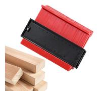 Jauge d'outils de contours, outil de règle de contour | Duplicateur de contours, outils de mesure précis | Outil de menuisier pratique pour le travail du bois