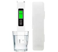 Jauge électronique de liquide - Utilitaire mobile pour l'évaluation des experts, écran lumineux bicolore, pointe de mesure aqueuse précise, instrument d'évaluation de la pureté manuel | Verso