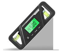 Jauge électronique numérique de niveau et d'angle | Jauge d'angle numérique avec base magnétique - Outils de mesure précis pour le travail du bois, outils de construction d'outils de niveau pour la co