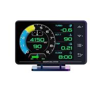 Jauge HUD GPS OBD2 + 3.5 Pouces For Voiture, Affichage Numérique Tête Haute, Compteur De Vitesse, Turbo RPM, Alarme De Température, Ordinateur De Bord, Accessoires Automobiles Facile à Installer