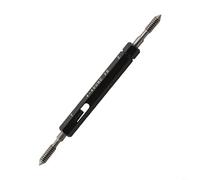 Jauge manuelle de diamètre de filetage pour outil de mesure de filetage en pouces avec boîte de rangement adaptée pour détecter le diamètre de pas de filetage et les valeurs limites (4-40UNC)