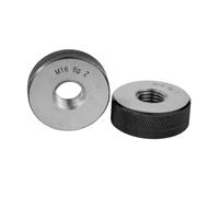 Jauge métrique fine à anneau fileté M14 × 0,75 de haute précision - Jauge à bouchon en acier durable for la mesure du filetage interne, 1 pièce(M24x2)