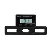 Jauge numérique LCD rétroéclairée à vis, outil de mesure d'angle alimenté par piles, règle biseautée, hauteur, profondeur, rapporteur azimut, marqueur pliable