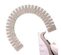 Jauge Ourlet Pour Couture, Outil Silicone Souple Couture, Règle Ourdissage Résistante À La Chaleur, Outil Silicone Flexible Avec Échelle, Pour Ourlets Tissu Pantalon Vêtements Créations Artisanales