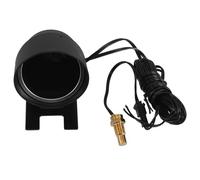Jauge Température Eau Voiture Numérique Ronde Métal avec Voltmètre pour | Surveillance Polyvalente avec Avertissement Précoce, Accessoires de Câblage et Support de Montage Inclus, Diagnostic Tableau