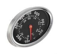Jauge Température pour gril pour weber Q2000 pour facile Pose | Acier pour robuste, résistant chaleur, extérieur intempéries, lecture claire, longue durée de vie
