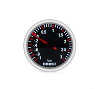 Jauge Turbo Mécanique 52mm 3 Bar 12V pour Modification | Course, Manomètre Pression Turbocompresseur avec pour affichage , pour accessoire Tableau de pour bord pour sportif