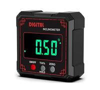 Jauges d'angles numériques professionnelles étanches avec écran LCD pour usage industriel et domestique