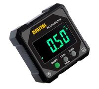 Jauges d'angles numériques professionnelles - Petit compteur d'angles numérique - Écran LCD - Pour usage industriel et domestique - Rapporteur de travail des métaux