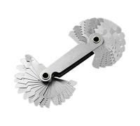 Jauges de filetage en acier avec pas de normes métriques et unifiées, fonctionnement simple pour une mesure précise des filetages, filetage professionnel