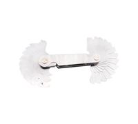 Jauges de filetage en acier avec pas de normes métriques et unifiées, fonctionnement simple pour une mesure précise des filetages, filetage professionnel