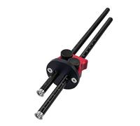 Jauges de marquage de roue à double tête pour le travail du bois, outils de traçage du bois, outil de mesure