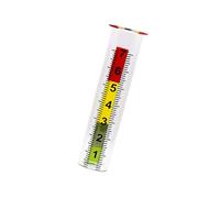 Jauges de pluie d'extérieur avec des configurations simples - Compteur de verre pour une mesure précise des précipitations de pluie