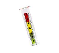 Jauges de pluie d'extérieur stables avec amélioration de la visibilité et de la stabilité en plein air pour une météo précise et facile à lire