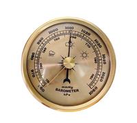 Jauges De Pression En Métal Qualité Supérieure Stations Météorologiques Thermomètres D'humidité Pour Mesurer La Pression Décors Bureau À Domicile Vintage 4 Tailles Baromètre Stations À