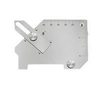 Jauges De Soudage En Acier Outil D'inspection De Soudure Pour Une Inspection Précise Des Soudures Et La Mesure Des Angles De Et De Biseau Mesure Des Angles De Biseau