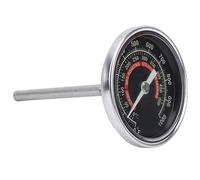 Jauges de température pour barbecue au charbon de bois, 0 à 1000 ℉, température du gril, thermomètre de four en acier inoxydable, jauges de température de cuisson, ménage pour kit