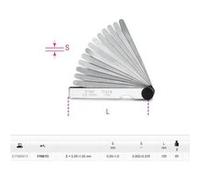 Jauges D'Épaisseur 13 Lames 1708/13 Beta 017080013 G