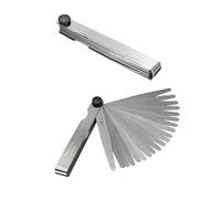 Jauges d'épaisseur 17 lames 0.02-1.00MM Jauge d'épaisseur métrique Jauge d'épaisseur pliable Jauges d'épaisseur de remplissage métrique for outil de mesure(20 blades)