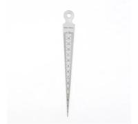Jauges d'épaisseur à coin de 1 15 mm pour mesure, règle jeu, d'écartement, jauge remplissage, sondes, mesureur, en acier(1-15mm)