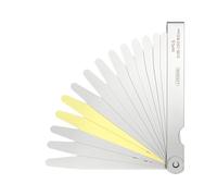 Jauges d'épaisseur amovibles de haute précision conique en acier inoxydable