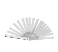 Jauges d'épaisseur en acier inoxydable - Valves décalées standard - Outil de mesure des écarts - Largeur - Épaisseur - Travail du bois - Instrument de mesure antirouille