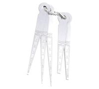 Jauges d'épaisseur en acier multi-usages pour mesurer l'épaisseur de l'espace dans le soudage automobile et le travail du bois Jauges d'épaisseur en acier