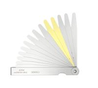 Jauges d'épaisseur en acier transparent pour marquage des pneus de moto - Règle de mesure pour valves