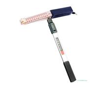 Jauges d'épaisseur, Jauge d'épaisseur à vernier de précision en forme de coin Outil de mesure de planéité de jauge d'épaisseur(Accuracy 0.5mm and t)