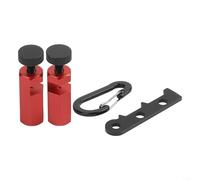 Jauges d'escalier hautes pour encadrement carré avec support intégré et mousqueton pour une répétition efficace de l'angle dans la construction d'escalier et de chevalet