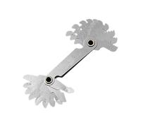 Jauges filetées en acier avec normes métriques et uniformes, mesure de précision pour une détection précise des jauges filetées métriques
