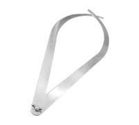 Jauges pour céramique - Outil de modelage de sculptures en acier inoxydable avec pied plié, accessoire pour fournitures pour sculpture et finition, outil de mesure durable pour