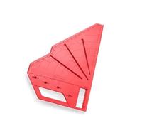 Jauges triangulaires for le travail du bois, 22.5/45/67.5/90 degrés, outils de mesure métriques, marqueur, règle à Angle droit, rapporteur de menuiserie