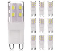 JAUHOFOGEI Ampoule G9 LED, 2 watt 250Lm, Equivalent à Ampoules 18W 20W 25W Halogene Luminaire, Lampe Spot Mini pour Lustre, Economies D'électricité, Non-dimmable, 230V, Blanc Froid, Pack de 10