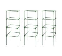 Jaula De Tomate, Jaulas De Soporte De Tomate, Estante De 3 Piezas De Servicio Pesado para Trepar Vegetales De Pepino De Flores, Jardinería De Jardinería De Rosas | Macetas De Jardinería Al Aire