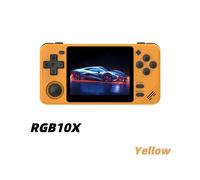 (Jaune-128G)Console de jeu portable rétro RGB10XConsoles de jeux vidéoArkOSOpending Linux System 3.5