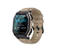 (Jaune) 2025 Nouvelle montre intelligente pour adulte K55 Bluetooth Cal Montre intelligente pour la surveillance