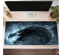 Jaune Carte Tapis de Souris de Jeu, 1000x400x3mm XXL Tapis Souris Gaming Grand, Antidérapant Étanche, iExtended Long Clavier Mouse Pad XXL, Accessoire Bureau, pour Gamer, Ordinateur, PC PjY2915 9-8