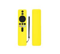 (Jaune) Housse de protection en silicone pour télécommande TV Xiaomi Mi Tv Stick 4k 2022 anti-chute